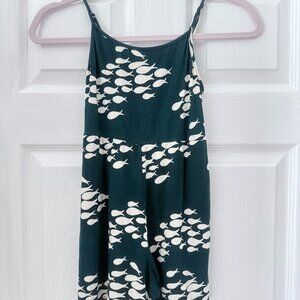 Fighting Eel Ava Sky girls mini romper sz 8/10
